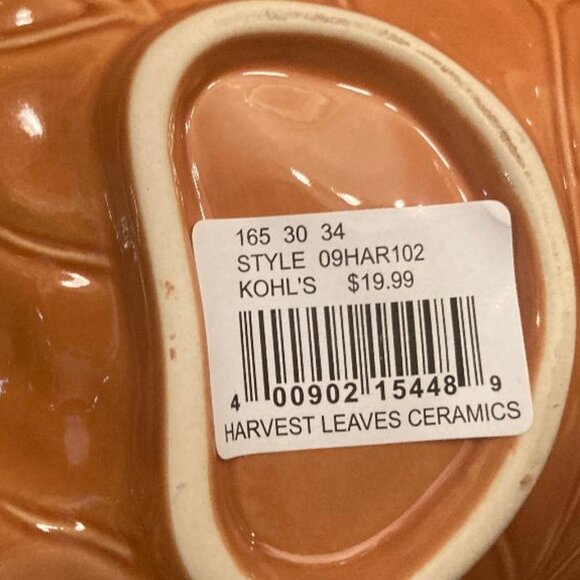 "Harvest" Fall Themed Serving Dish - Picture 6 of 7